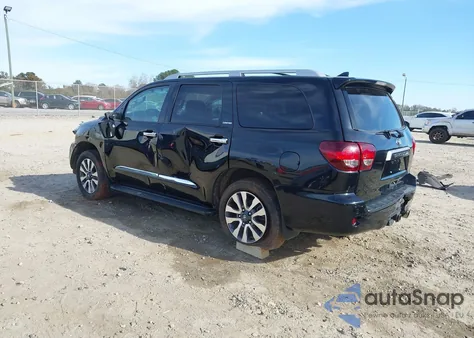 2021 Toyota Sequoia Limited from USA, damaged, VIN 5TDFY5A18MS075510